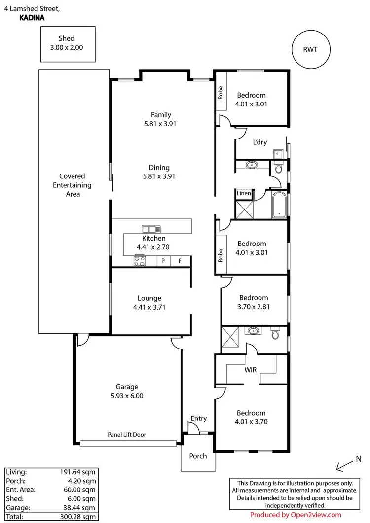 Floorplan of Homely house listing, 4 Lamshed Street, Kadina SA 5554