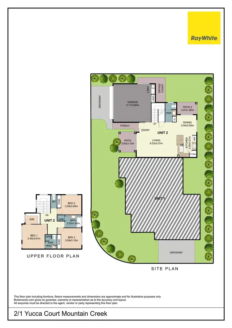Floorplan of Homely house listing, 2/1 Yucca Court, Mountain Creek QLD 4557