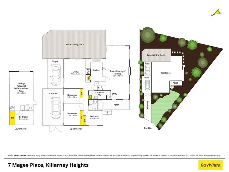 Floorplan of Homely house listing, 7 Magee Place, Killarney Heights NSW 2087