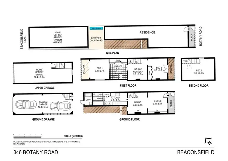Floorplan of Homely house listing, 346 Botany Road, Beaconsfield NSW 2015