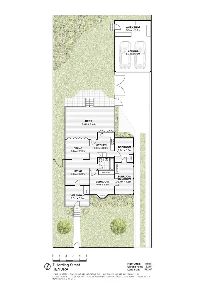 Floorplan of Homely house listing, 7 Harding Street, Hendra QLD 4011