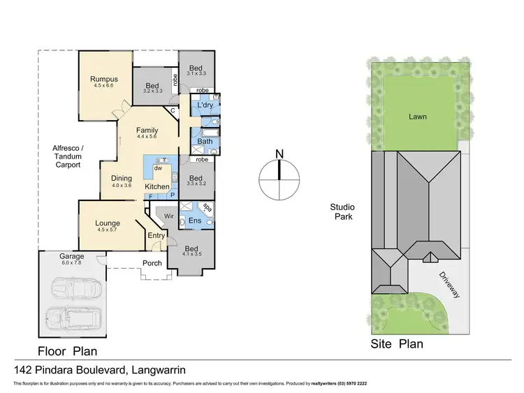 Floorplan of Homely house listing, 142 Pindara Boulevard, Langwarrin VIC 3910
