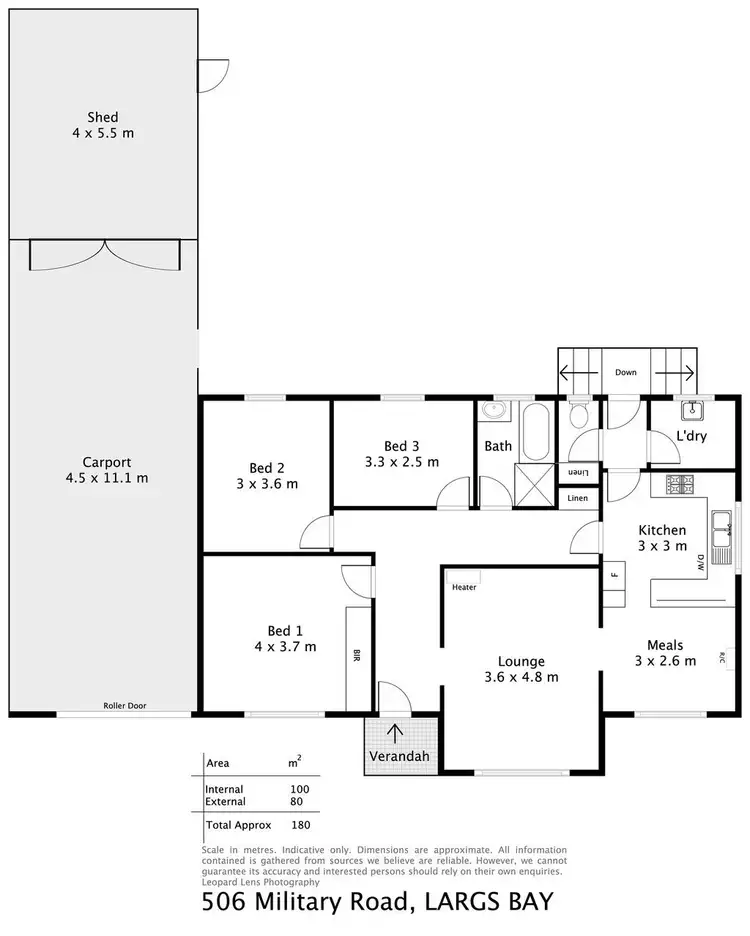 Floorplan of Homely house listing, 506 Military Road, Largs North SA 5016