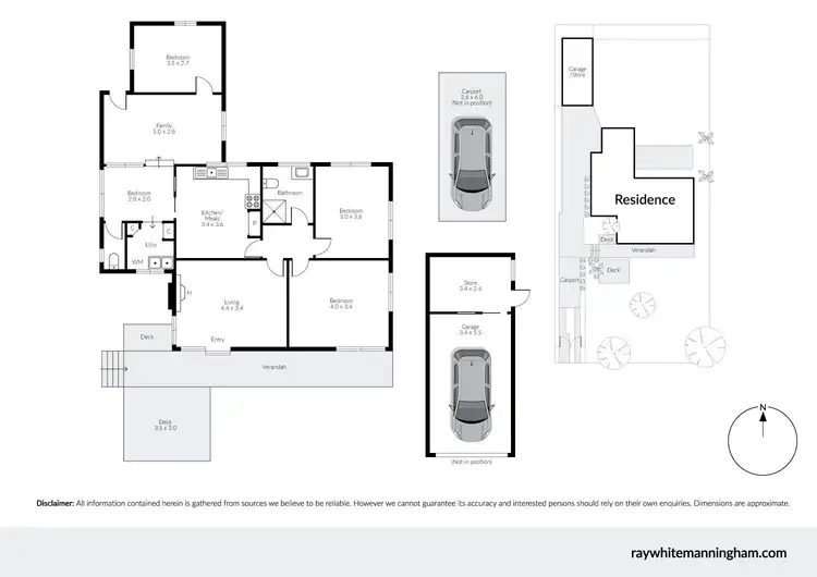 Floorplan of Homely house listing, 40 Southern Road, Heidelberg Heights VIC 3081