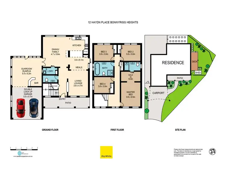 Floorplan of Homely house listing, 12 Haydn Place, Bonnyrigg Heights NSW 2177