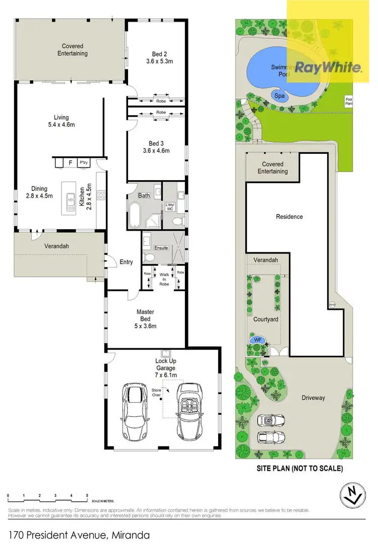 Floorplan of Homely house listing, 170 President Avenue, Miranda NSW 2228
