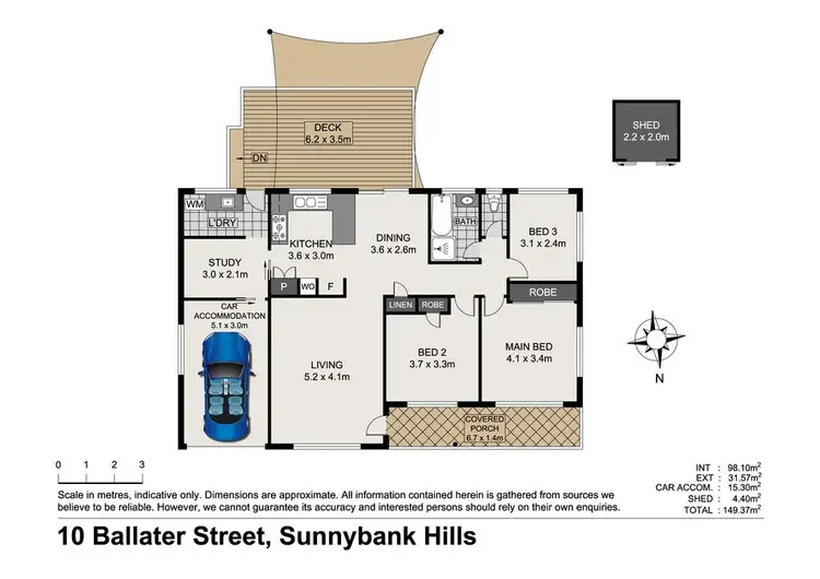 Floorplan of Homely house listing, 10 Ballater Street, Sunnybank Hills QLD 4109