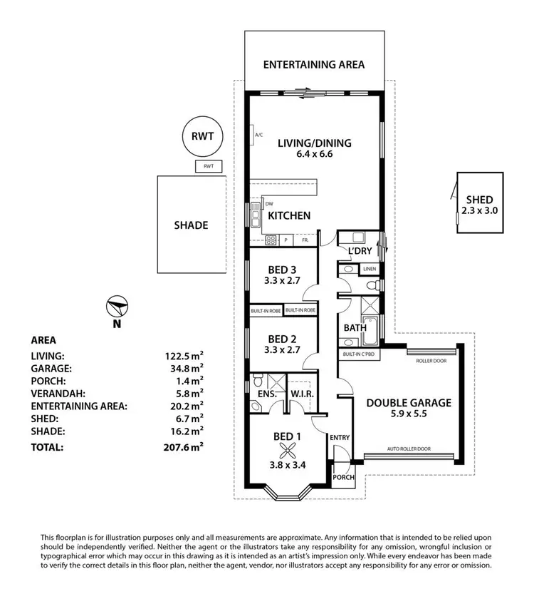 Floorplan of Homely house listing, 3 Celtic Court, Strathalbyn SA 5255