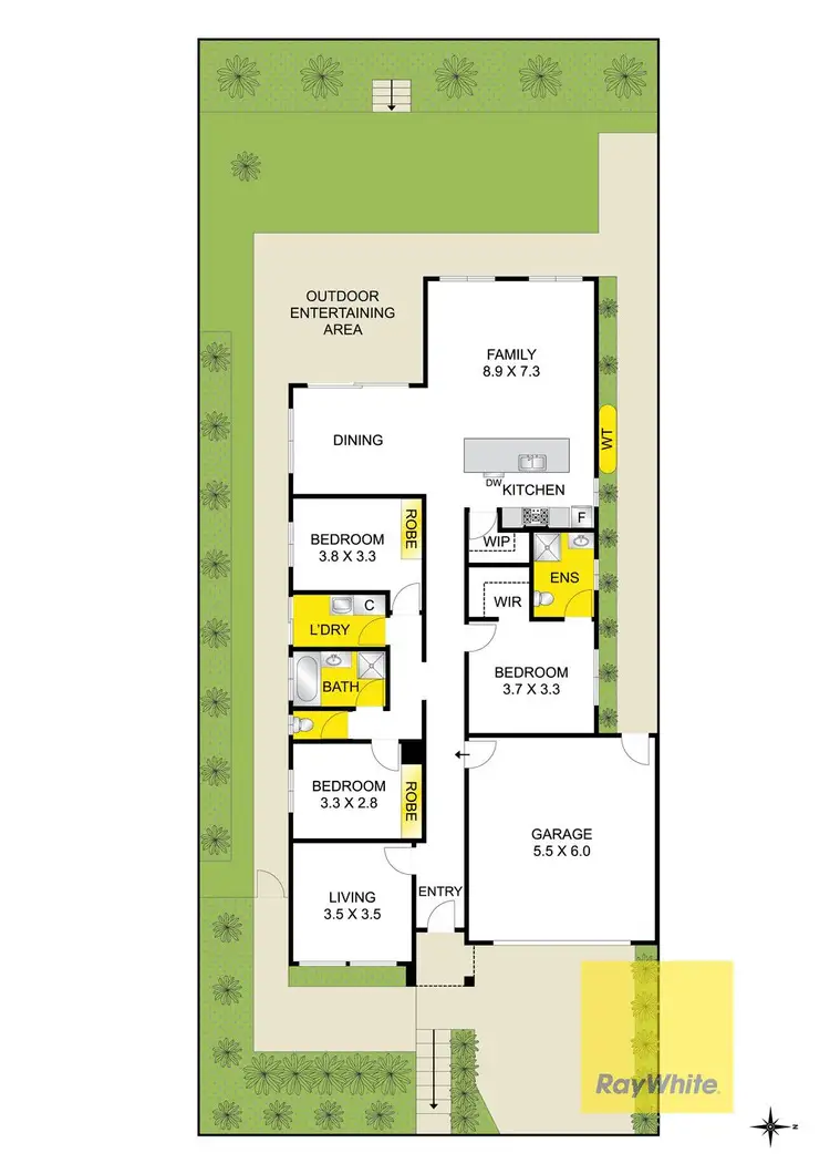 Floorplan of Homely house listing, 10 Anchorage Way, Leopold VIC 3224