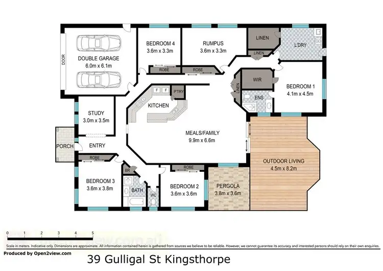 Floorplan of Homely house listing, 39 Gulligal Street, Kingsthorpe QLD 4400