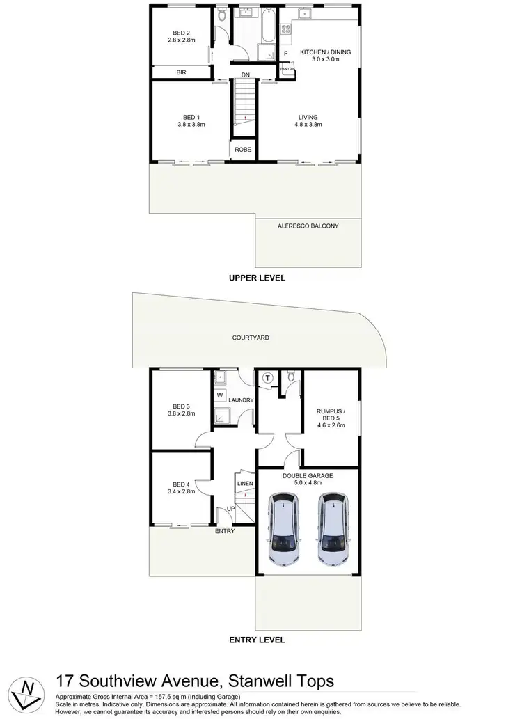 Floorplan of Homely house listing, 17 Southview Avenue, Stanwell Tops NSW 2508