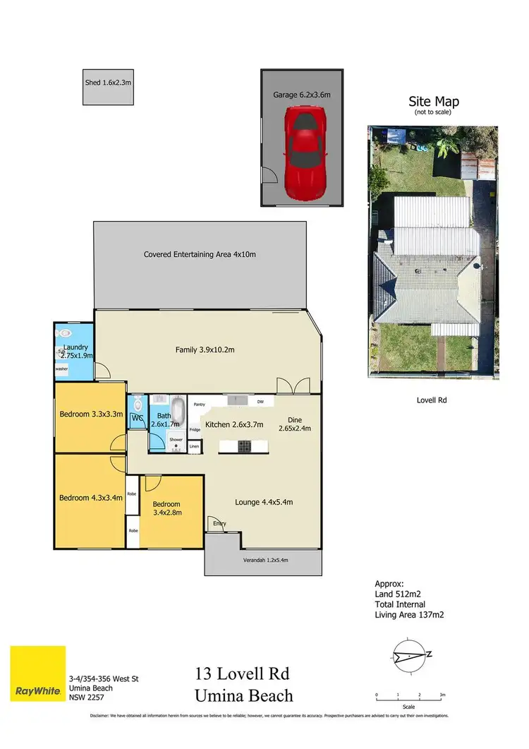 Floorplan of Homely house listing, 13 Lovell Road, Umina Beach NSW 2257