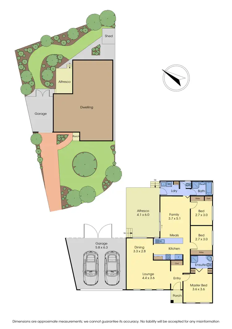 Floorplan of Homely house listing, 2 Macarthur Court, Mill Park VIC 3082