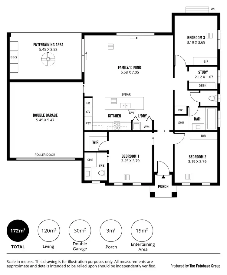 Floorplan of Homely house listing, 1A Prior Avenue, Seaton SA 5023