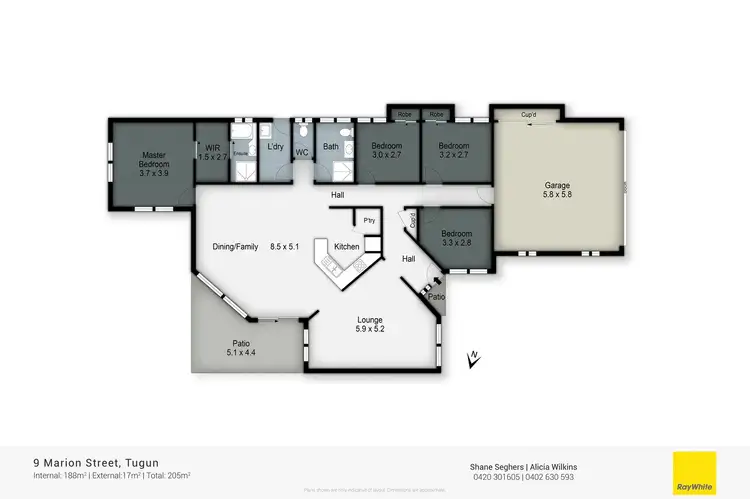 Floorplan of Homely house listing, 9 Marion Street, Tugun QLD 4224