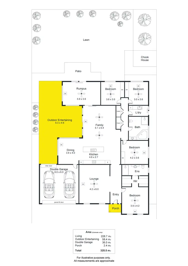 Floorplan of Homely house listing, 9 Kenwyn Drive, Campbelltown SA 5074