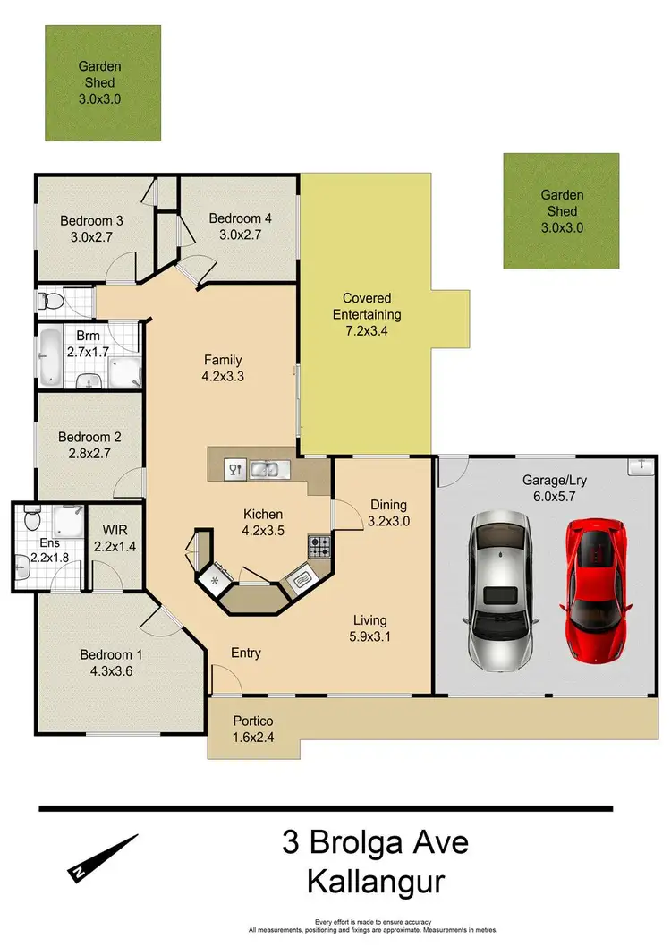 Floorplan of Homely house listing, 3 Brolga Avenue, Kallangur QLD 4503
