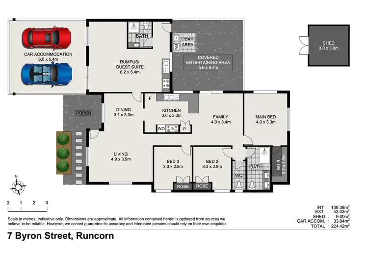Floorplan of Homely house listing, 7 Byron Street, Runcorn QLD 4113