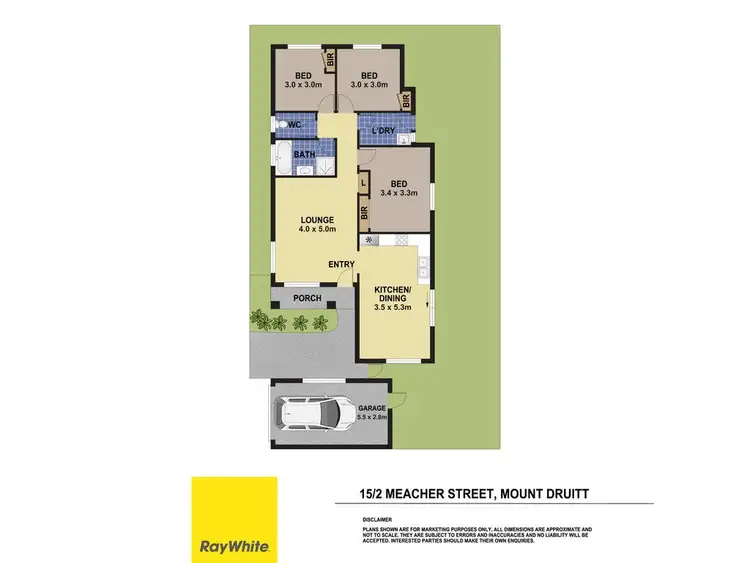 Floorplan of Homely house listing, Villa 15 Two Meacher Street, Mount Druitt NSW 2770
