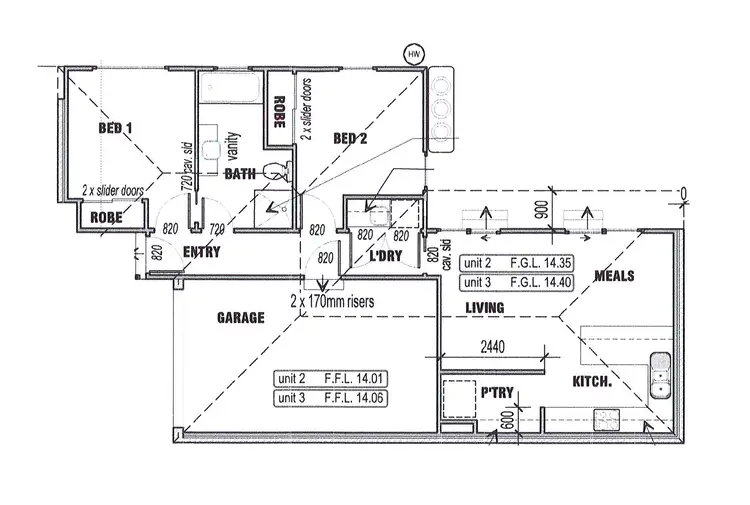 Floorplan of Homely house listing, 2/69 McClelland Avenue, Lara VIC 3212