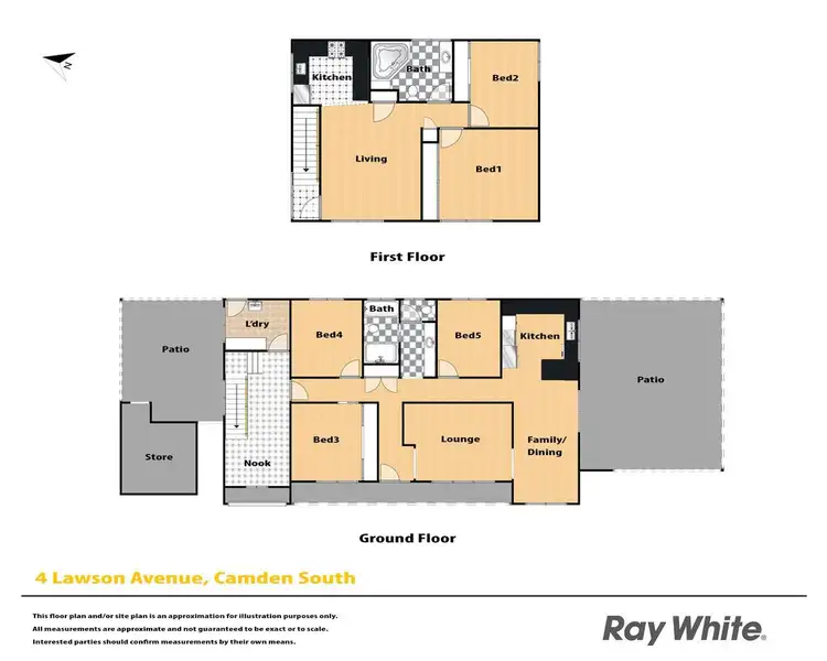 Floorplan of Homely house listing, 4 Lawson Avenue, Camden South NSW 2570