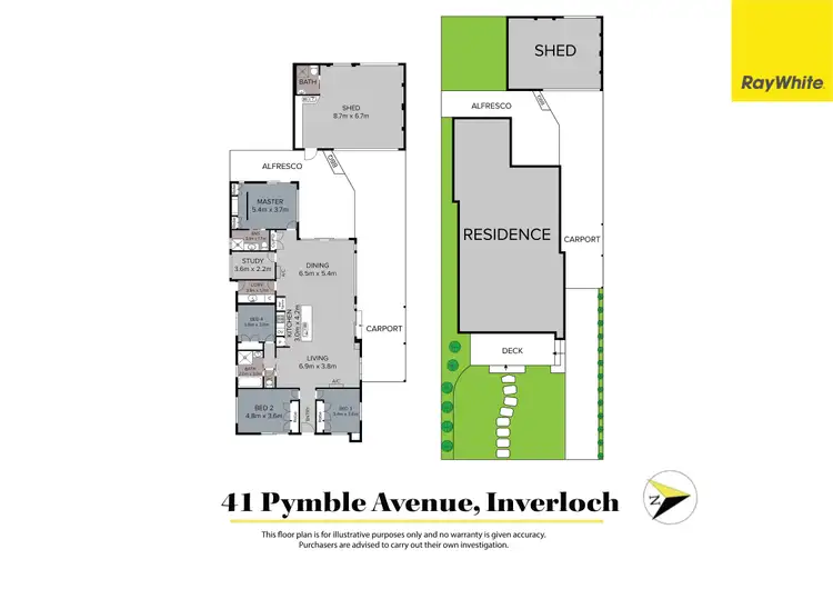 Floorplan of Homely house listing, 41 Pymble Avenue, Inverloch VIC 3996