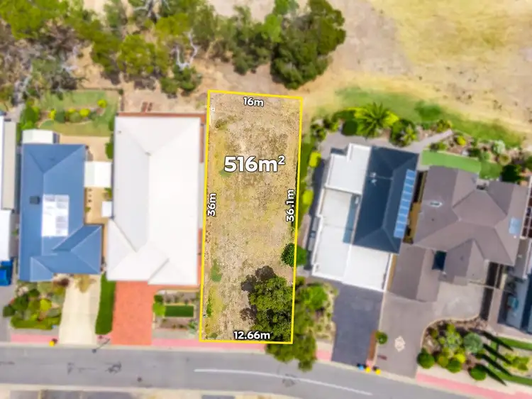 Floorplan of Homely land listing, 156 Coromandel Drive, Mccracken SA 5211