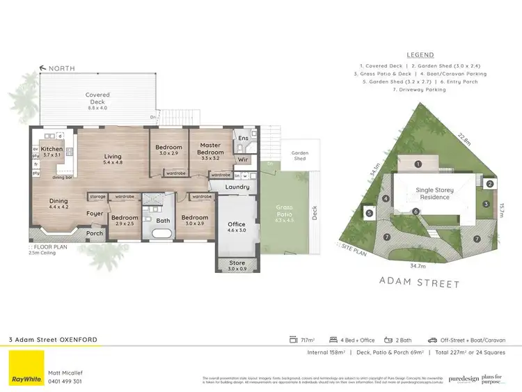 Floorplan of Homely house listing, 3 Adam Street, Oxenford QLD 4210