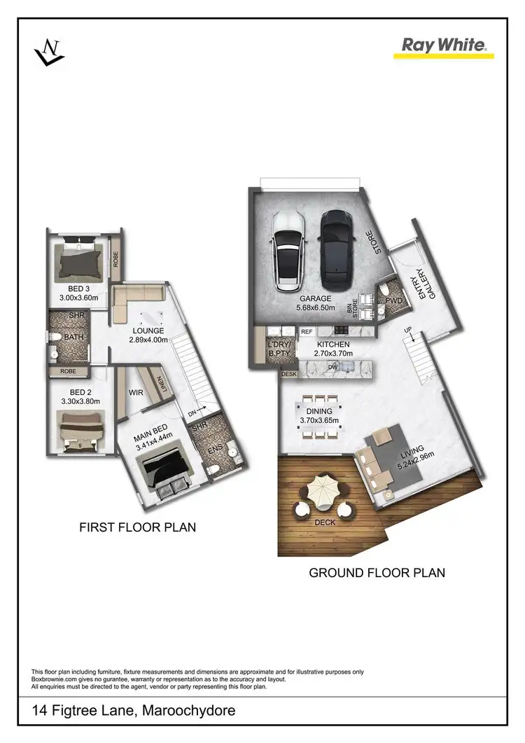Floorplan of Homely house listing, 14 Figtree Lane, Maroochydore QLD 4558