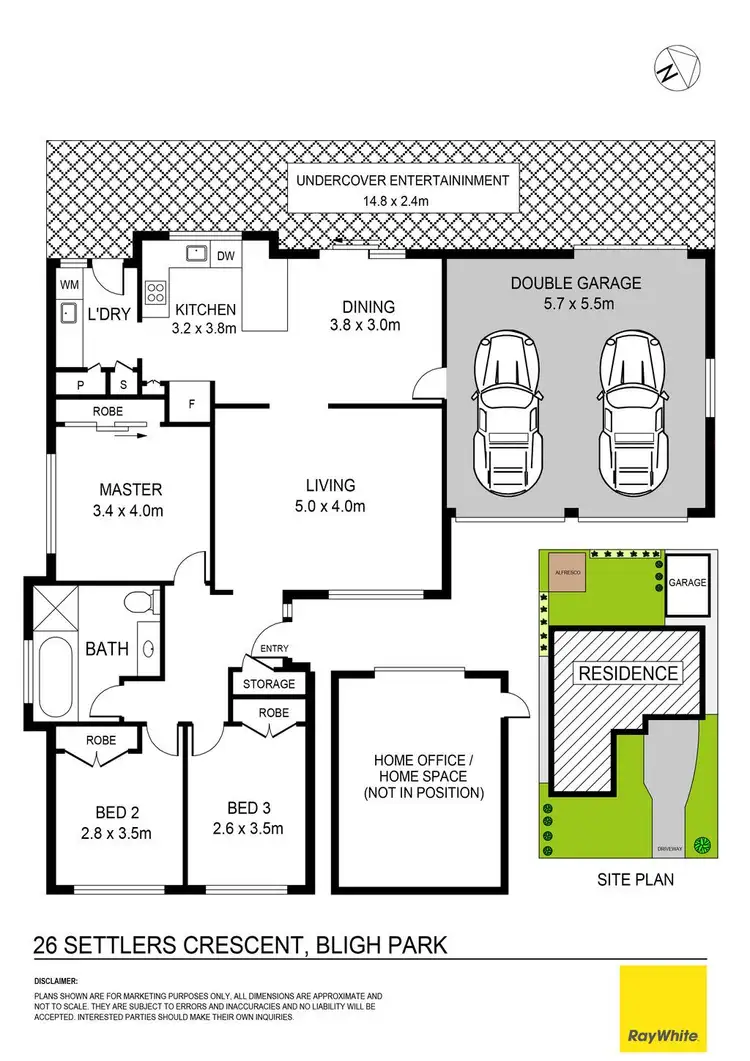 Floorplan of Homely house listing, 26 Settlers Crescent, Bligh Park NSW 2756
