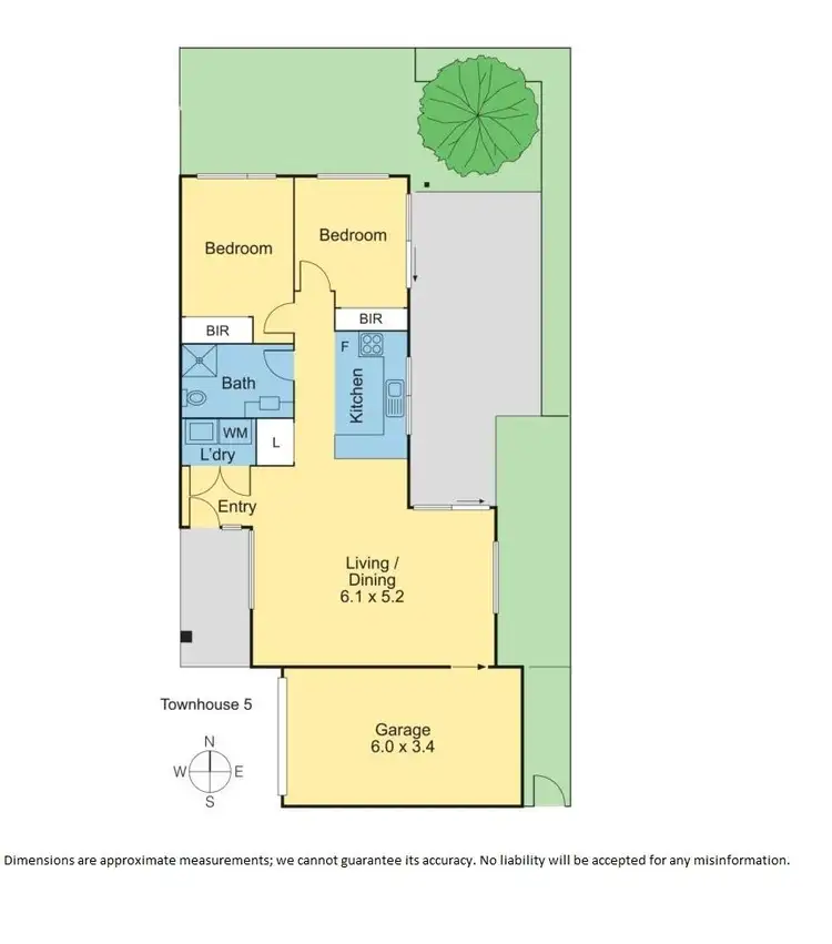 Floorplan of Homely unit listing, 5/17-19 Renown Street, Burwood VIC 3125