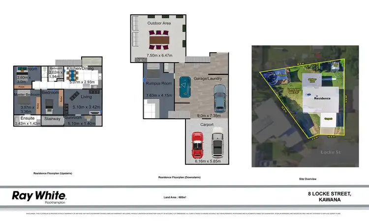 Floorplan of Homely house listing, 8 Locke Street, Kawana QLD 4701