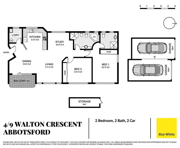 Floorplan of Homely apartment listing, 4/9 Walton Crescent, Abbotsford NSW 2046