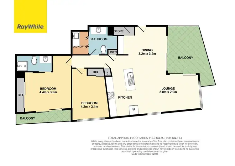 Floorplan of Homely apartment listing, 234/129 Laver Drive, Robina QLD 4226