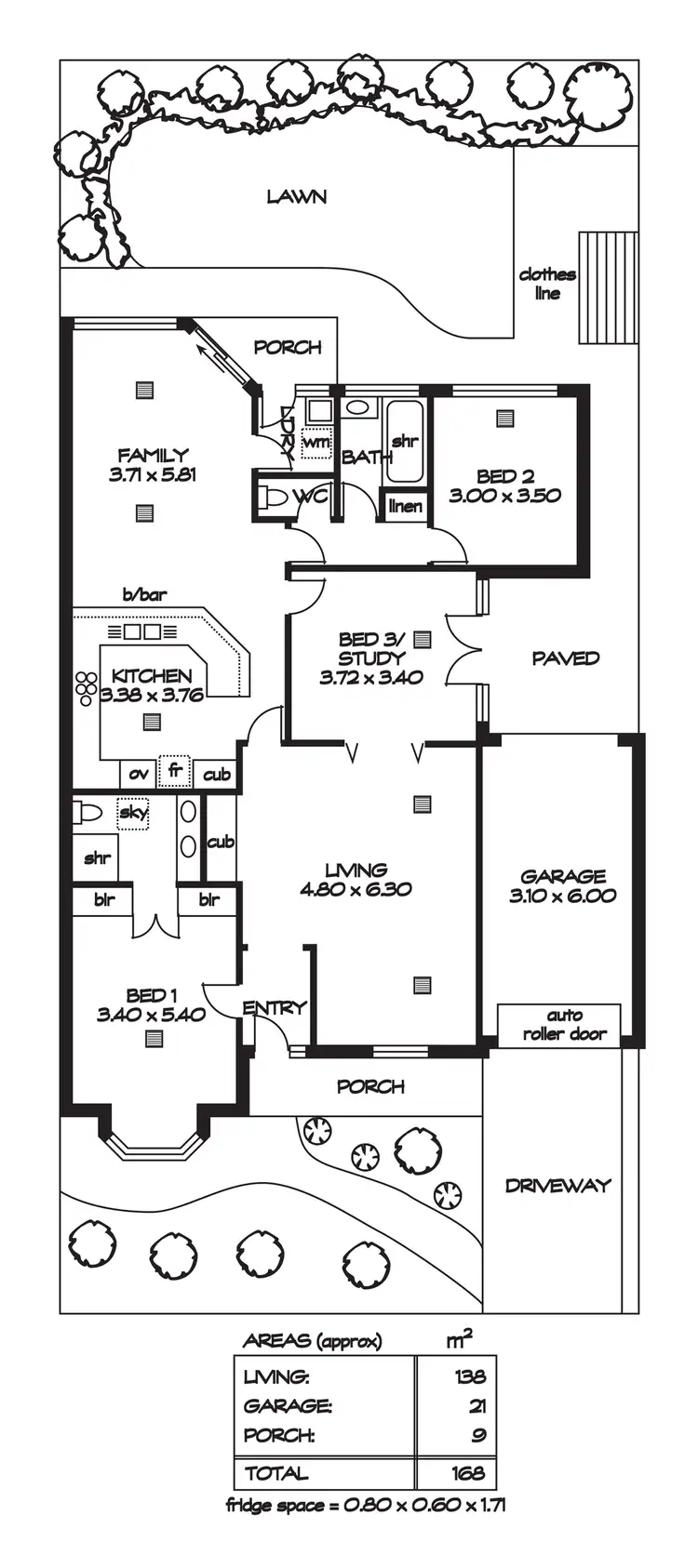 Floorplan of Homely house listing, 134B Sixth Avenue, Royston Park SA 5070