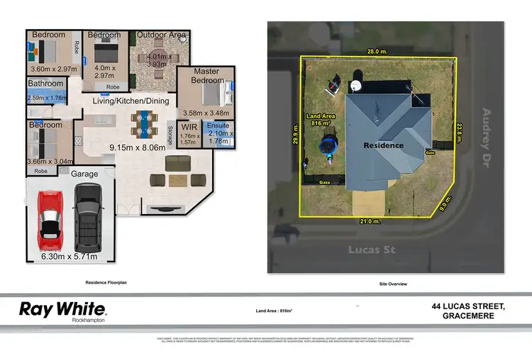 Floorplan of Homely house listing, 44 Lucas Street, Gracemere QLD 4702