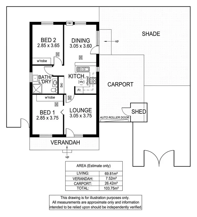 Floorplan of Homely house listing, 23 Washington Street, Hilton SA 5033