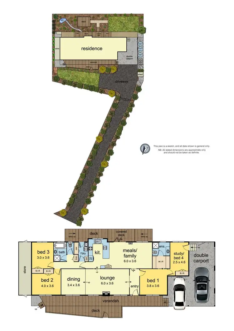 Floorplan of Homely house listing, 16 Nalinga Court, Warranwood VIC 3134