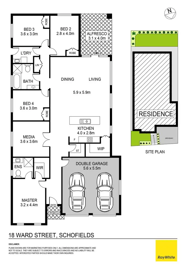 Floorplan of Homely house listing, 18 Ward Street, Schofields NSW 2762