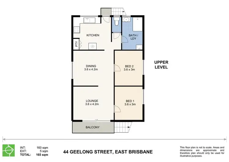 Floorplan of Homely house listing, 44 Geelong Street, East Brisbane QLD 4169
