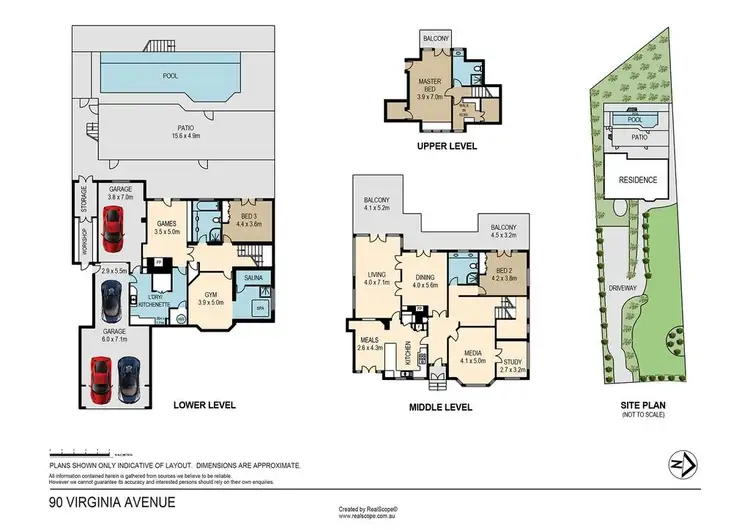 Floorplan of Homely house listing, 90 Virginia Avenue, Hawthorne QLD 4171