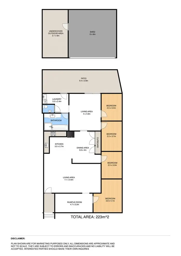 Floorplan of Homely house listing, 29 Steven Street, Redcliffe QLD 4020