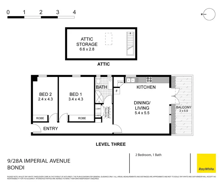 Floorplan of Homely apartment listing, 9/28A Imperial Avenue, Bondi NSW 2026