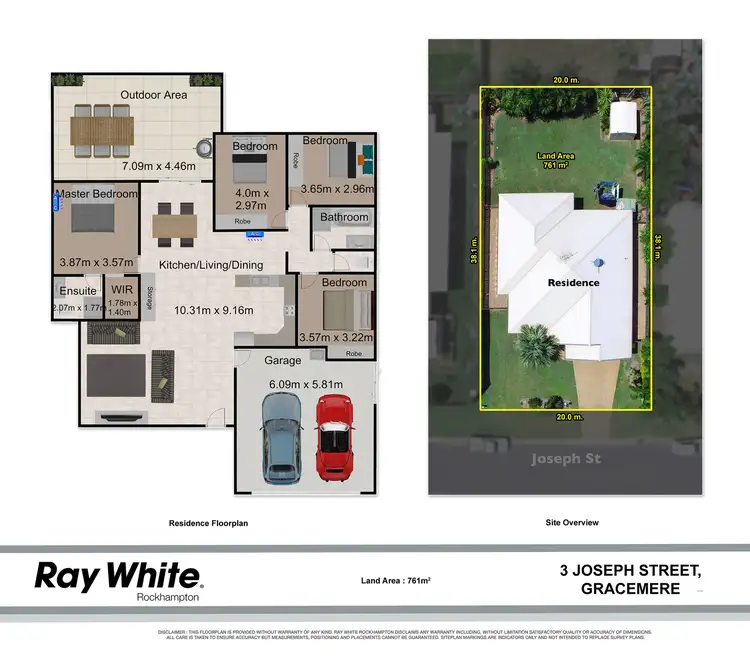 Floorplan of Homely house listing, 3 Joseph Street, Gracemere QLD 4702