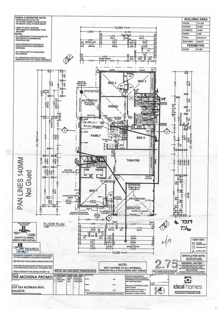 Floorplan of Homely house listing, 28 Notman Way, Baldivis WA 6171
