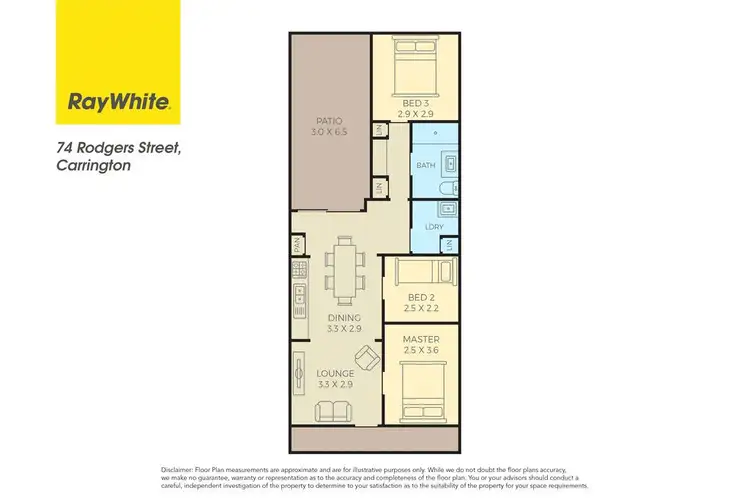 Floorplan of Homely house listing, 74 Rodgers Street, Carrington NSW 2294