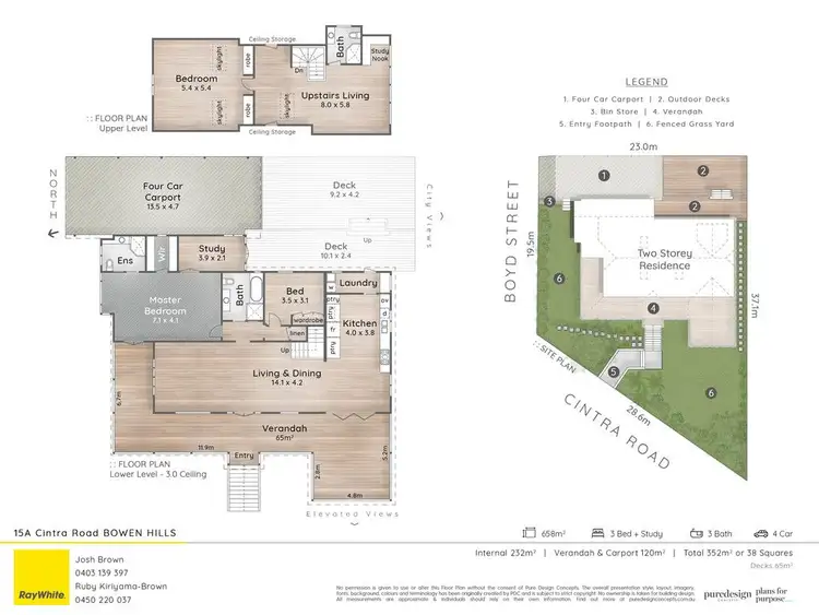Floorplan of Homely house listing, 15A Cintra Road, Bowen Hills QLD 4006