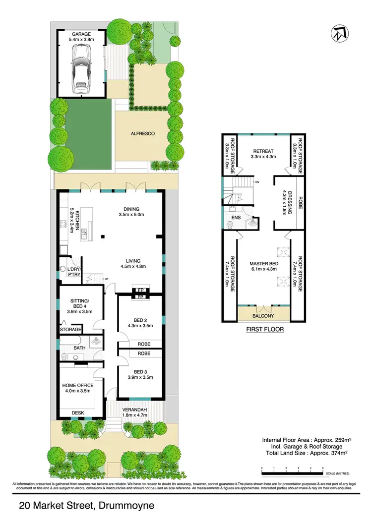 Floorplan of Homely house listing, 20 Market Street, Drummoyne NSW 2047