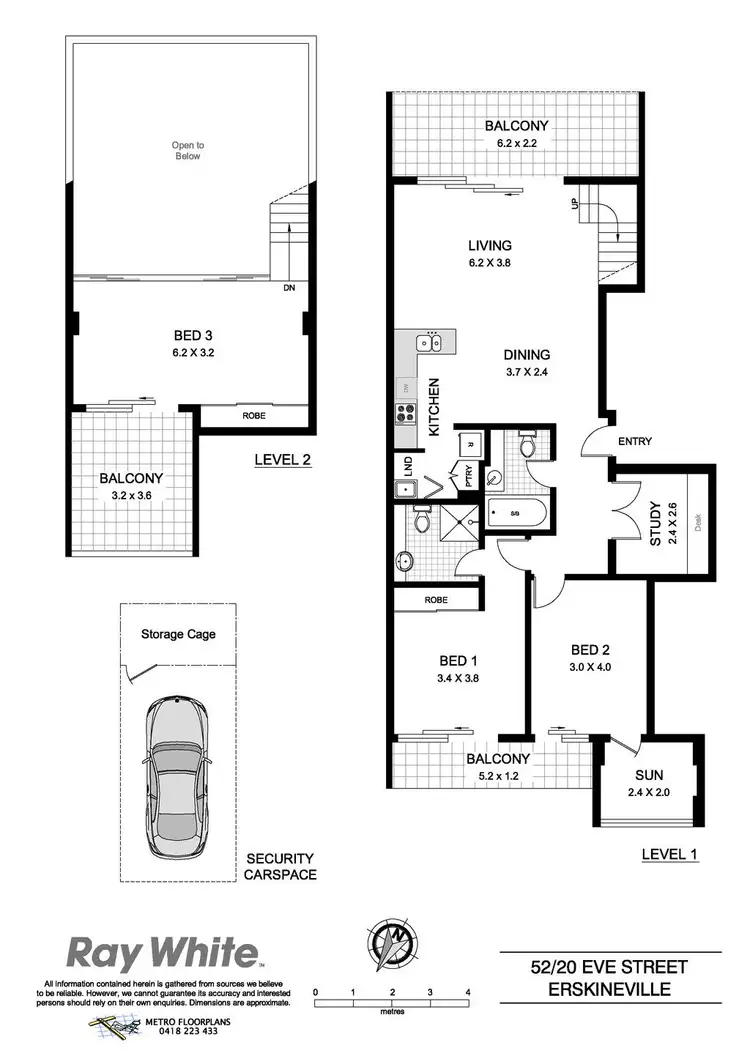 Floorplan of Homely apartment listing, 52/20 Eve Street, Erskineville NSW 2043