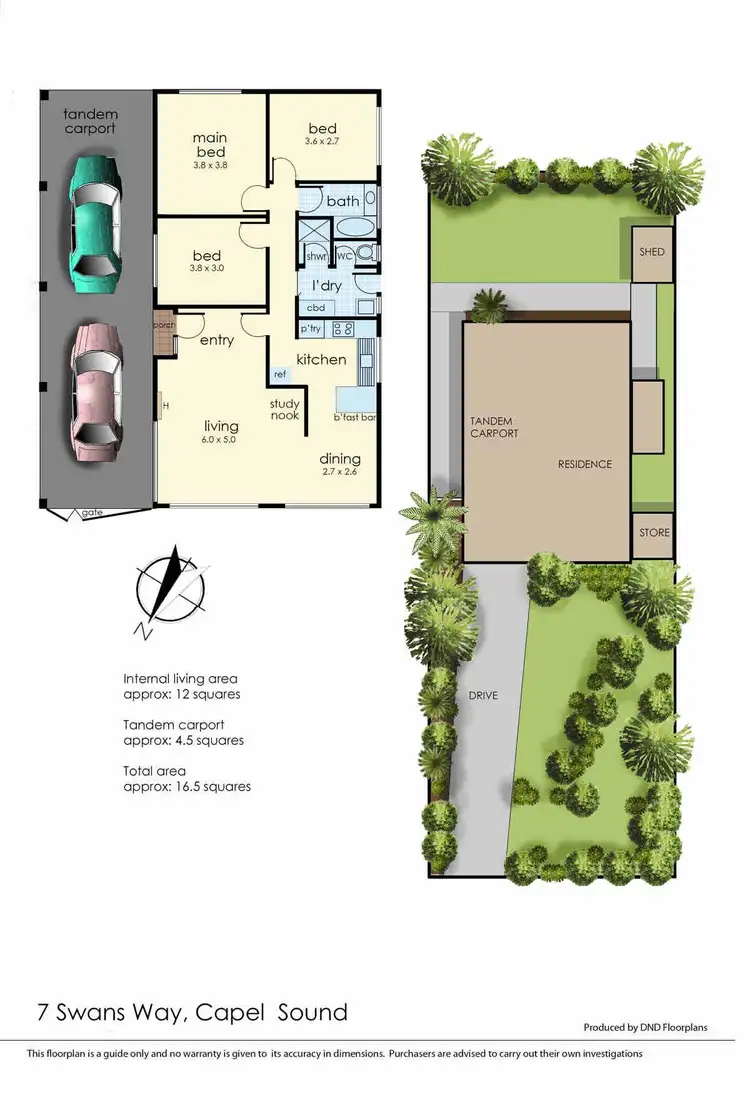 Floorplan of Homely house listing, 7 Swans Way, Capel Sound VIC 3940